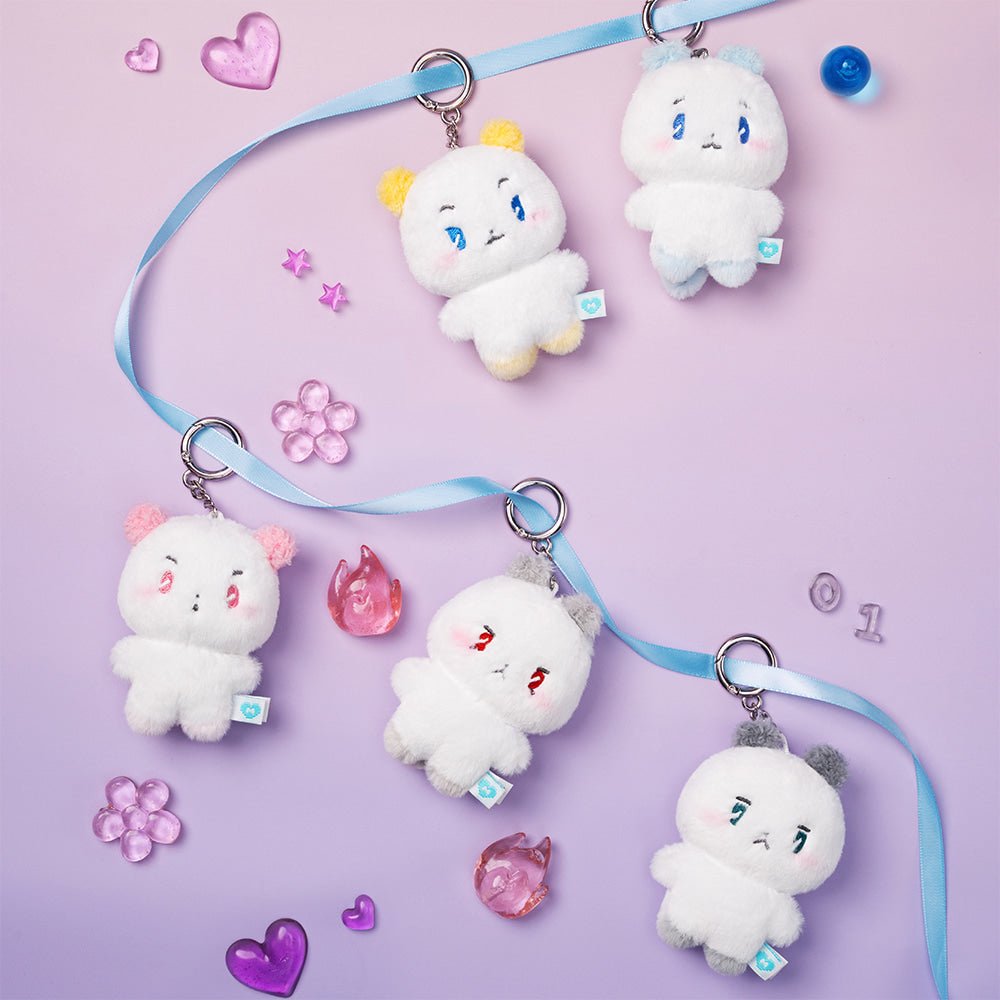 PLAVE Happy Plave Day MMMM Plush Keyring – Keyring (Meymu (BLUE) / / ) | HobiEgo