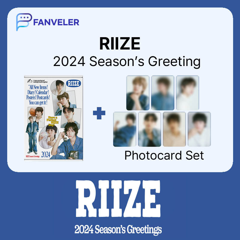 RIIZE 2024 Season's Greetings + FANVELER POB Set and Special Gift Set