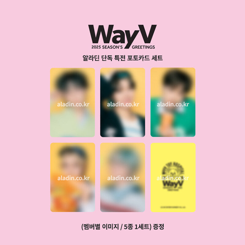 PRE-ORDER WAYV 2025 Season's Greetings + Aladin POB