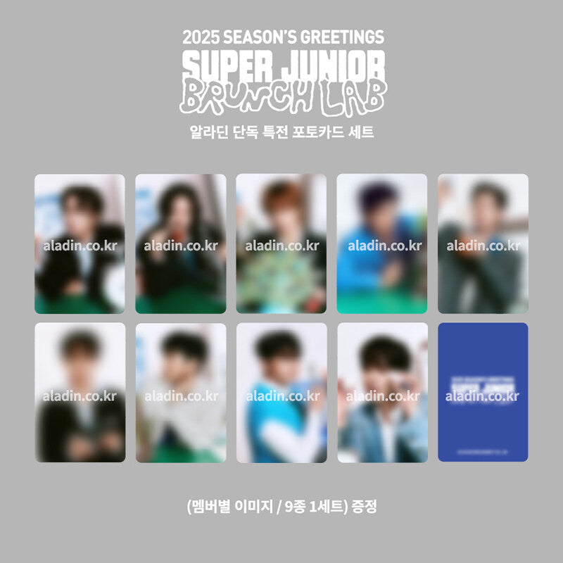 PRE-ORDER SUPER JUNIOR 2025 Season's Greetings + POB