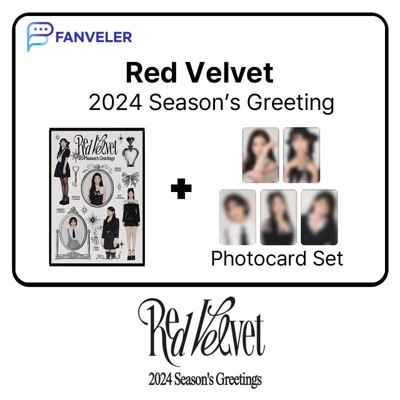Red Velvet 2024 Season's Greetings + FANVELER POB Set and Special Gift Set