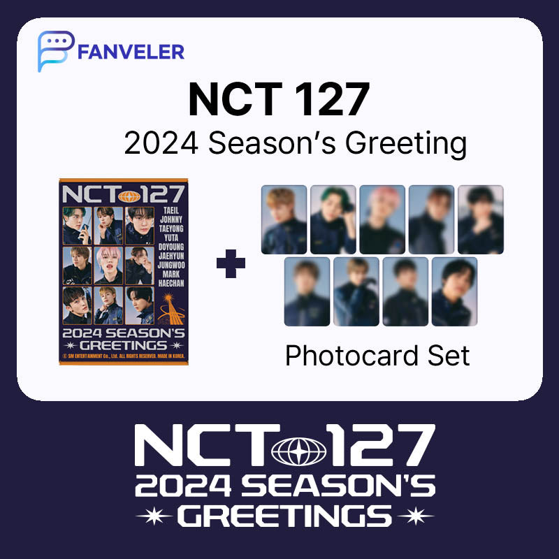 NCT 127 2024 Season's Greetings + FANVELER POB Set and Special Gift Set