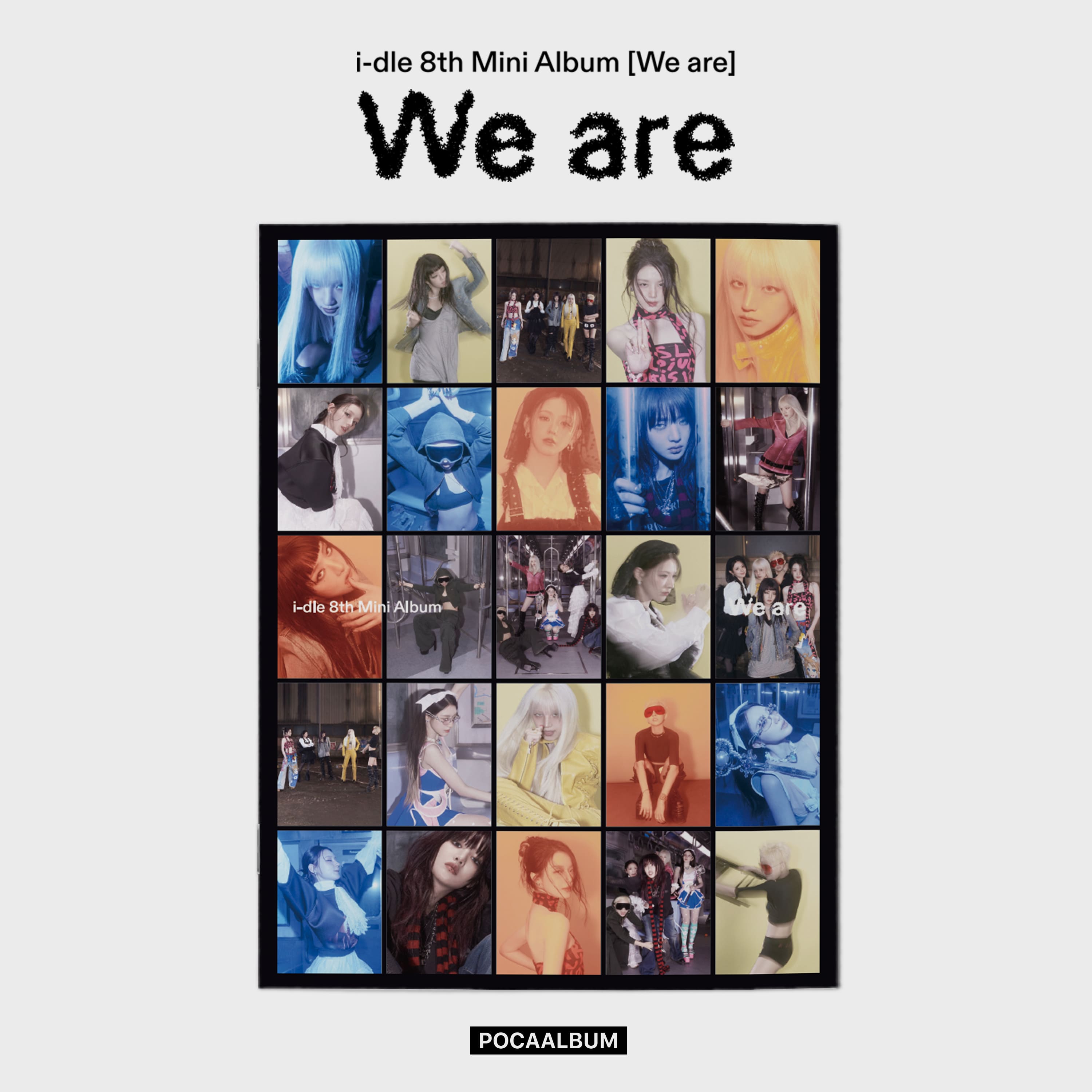 i-dle 8th Mini Album We are (POCAALBUM)