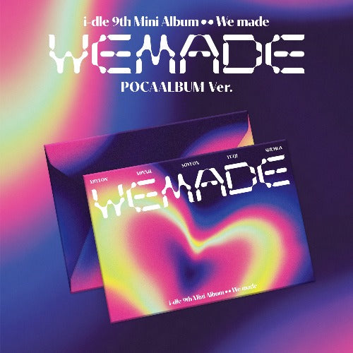 PRE-ORDER i-dle 9th Mini Album We made (POCAALBUM Version)