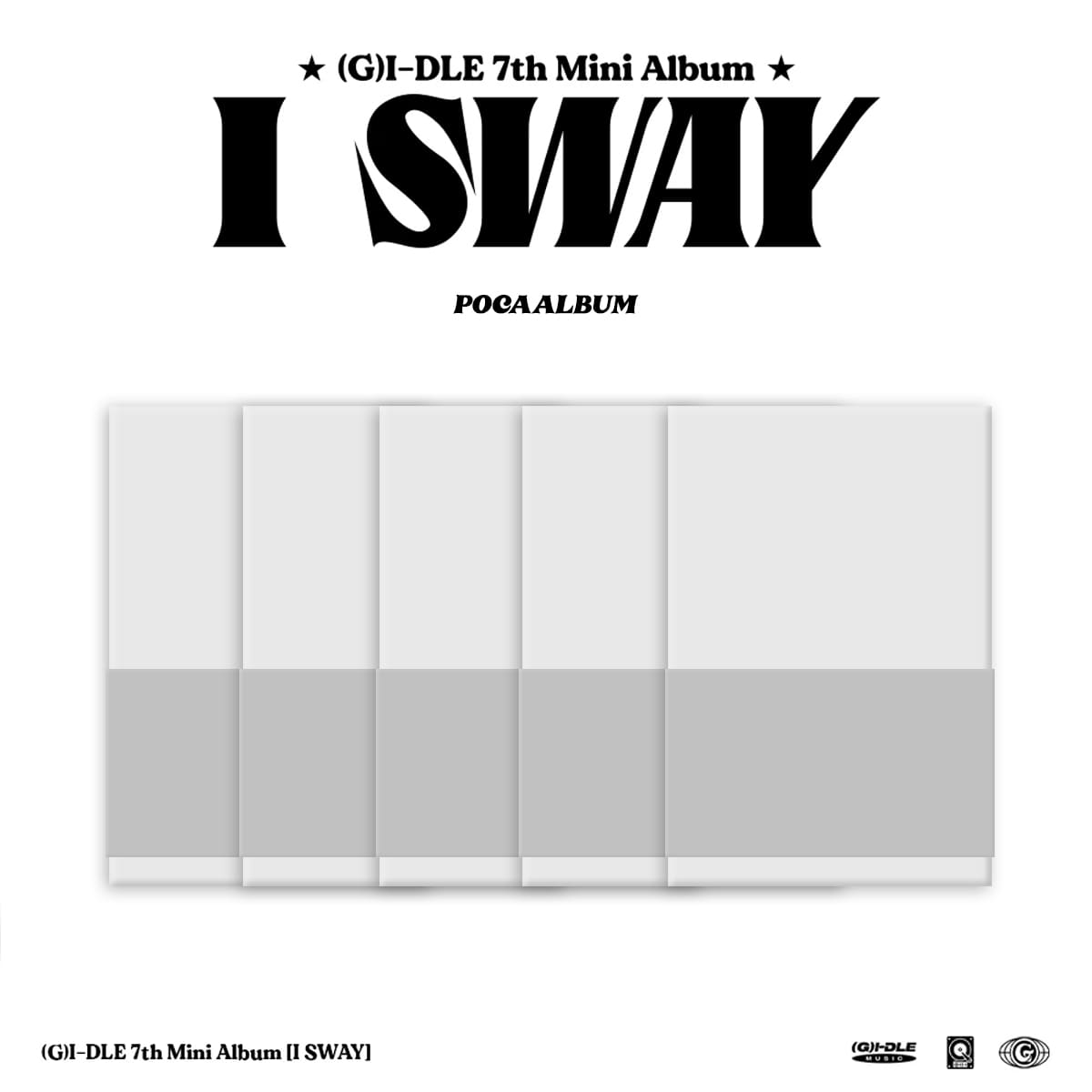 (G)I-DLE 7th Mini Album I SWAY (POCA ALBUM Version)