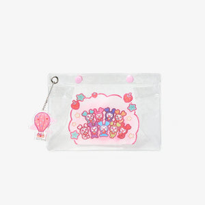 TWICE JAPAN DEBUT 9th Anniversary LOVELYS CLEAR POUCH