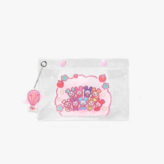 TWICE JAPAN DEBUT 9th Anniversary LOVELYS CLEAR POUCH