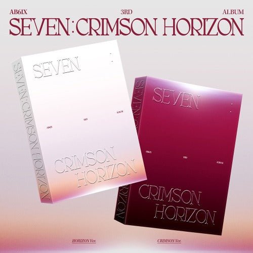 PRE - ORDER AB6IX 3rd Album SEVEN : CRIMSON HORIZON (PHOTOBOOK Version) – album  (HORIZON / / ) | HobiEgo K - pop Shop