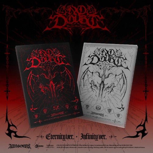 PRE - ORDER ALL(H)OURS 5th Mini Album NO DOUBT – album  (ETERNITY / / ) | HobiEgo K - pop Shop