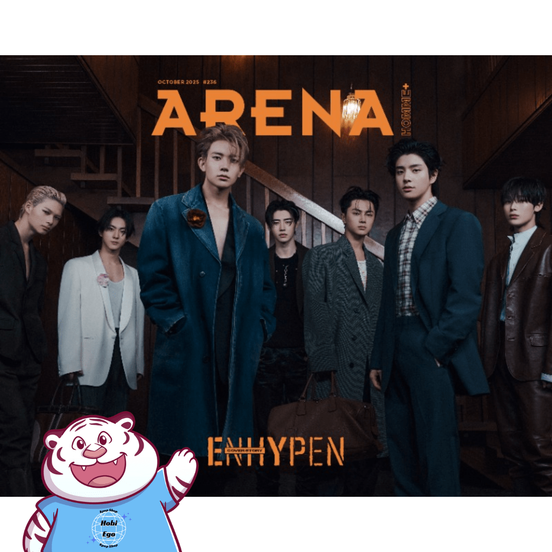 PRE - ORDER ARENA 2025 October Magazine ENHYPEN – magazines (A - Group / / ) | HobiEgo