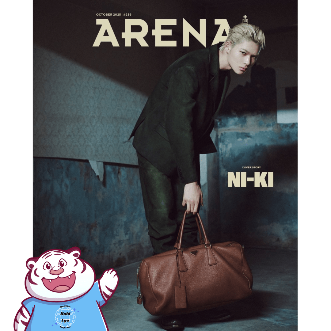 PRE - ORDER ARENA 2025 October Magazine ENHYPEN – magazines (I - Ni - Ki / / ) | HobiEgo