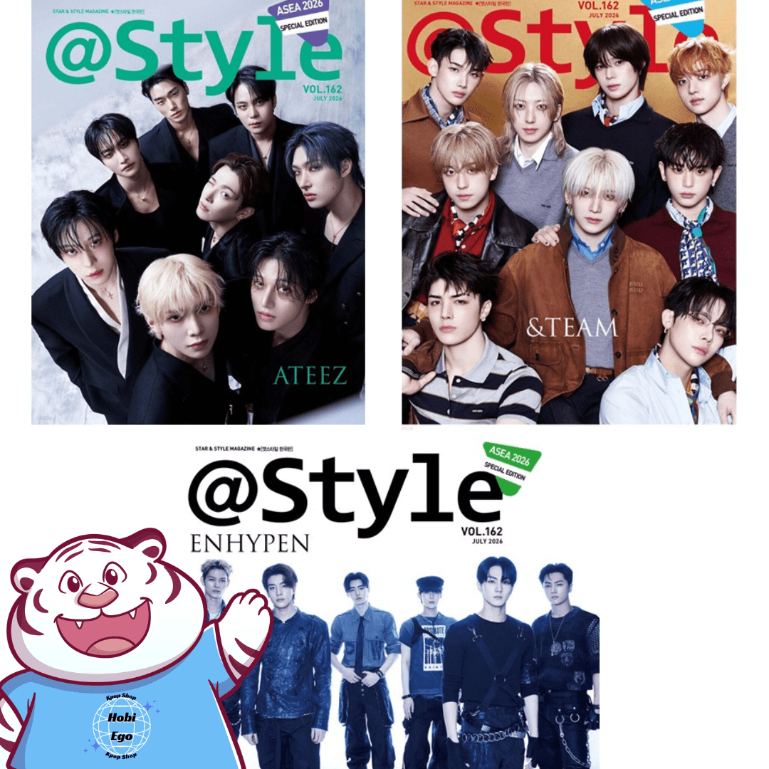 PRE - ORDER @Style 2026.Jul Cover : ATEEZ, ENHYPEN, &TEAM – merch  (A (ATEEZ) / / ) | HobiEgo K - pop Shop