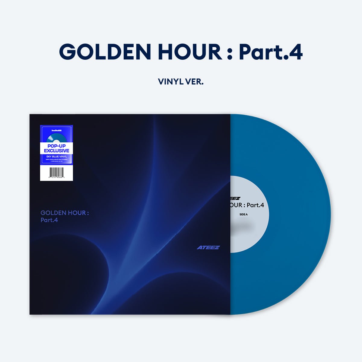 ATEEZ GOLDEN HOUR : Part.4 Vinyl (hello82) (POP-UP Exclusive