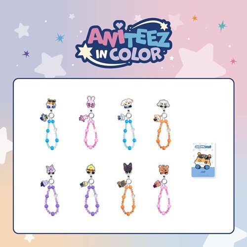 PRE - ORDER ATEEZ MD ANITEEZ IN COLOR - PHONE TAG BEADS STRAP – merch  (HONGJOONG x JJOONGrami / / ) | HobiEgo K - pop Shop