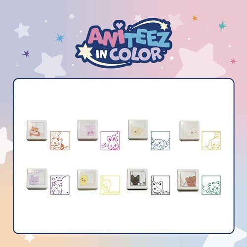 PRE - ORDER ATEEZ MD ANITEEZ IN COLOR - SPEECH BUBBLE STAMP – merch  (HONGJOONG x JJOONGrami / / ) | HobiEgo K - pop Shop