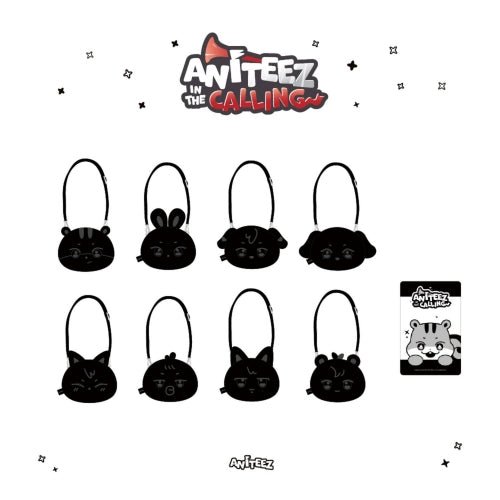 PRE - ORDER ATEEZ X ANITEEZ ANITEEZ IN THE CALLING Face Pouch Bag – Merchandise (JJONGrami / / ) | HobiEgo