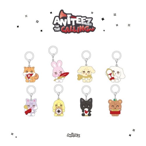 PRE - ORDER ATEEZ X ANITEEZ ANITEEZ IN THE CALLING Marking Mascot Charm – Merchandise ( / / ) | HobiEgo