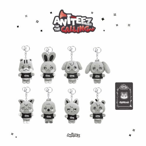 PRE - ORDER ATEEZ X ANITEEZ ANITEEZ IN THE CALLING Plush Keyring – Merchandise (JJONGrami / / ) | HobiEgo
