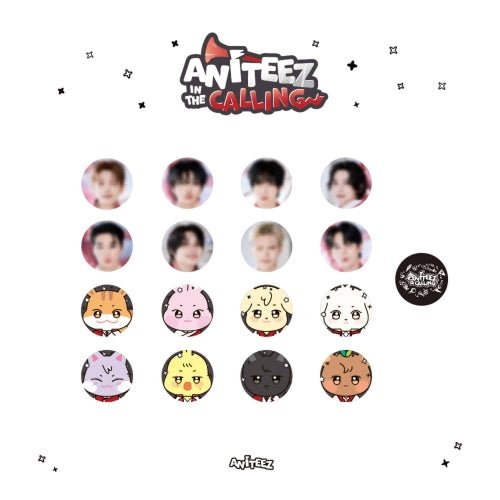 PRE - ORDER ATEEZ X ANITEEZ ANITEEZ IN THE CALLING Random Can Badge – Merchandise ( / / ) | HobiEgo