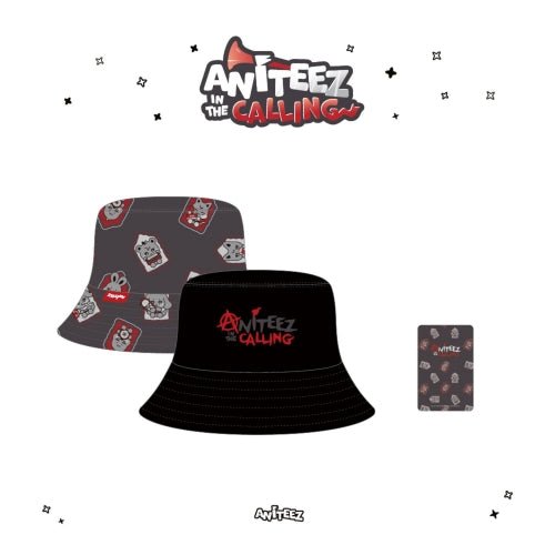 PRE - ORDER ATEEZ X ANITEEZ ANITEEZ IN THE CALLING Reversible Bucket Hat – Merchandise ( / / ) | HobiEgo