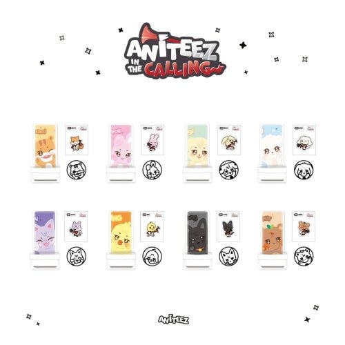 PRE - ORDER ATEEZ X ANITEEZ ANITEEZ IN THE CALLING Stamp – Merchandise (JJONGrami / / ) | HobiEgo