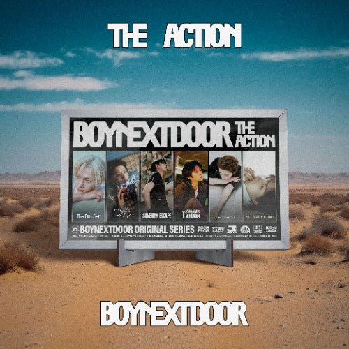 PRE - ORDER BOYNEXTDOOR 5th Mini Album The Action (Frame Version) – album ( / / ) | HobiEgo