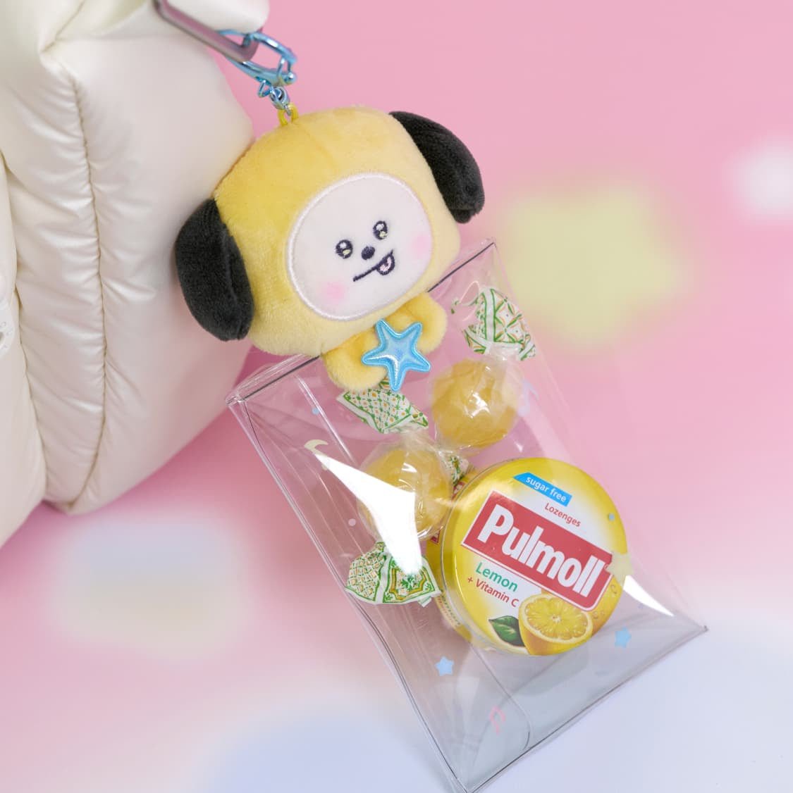 PRE - ORDER BT21 Beyond The Journey Clear Plush Pouch Keyring – merch  (RM = Koya / / ) | HobiEgo K - pop Shop