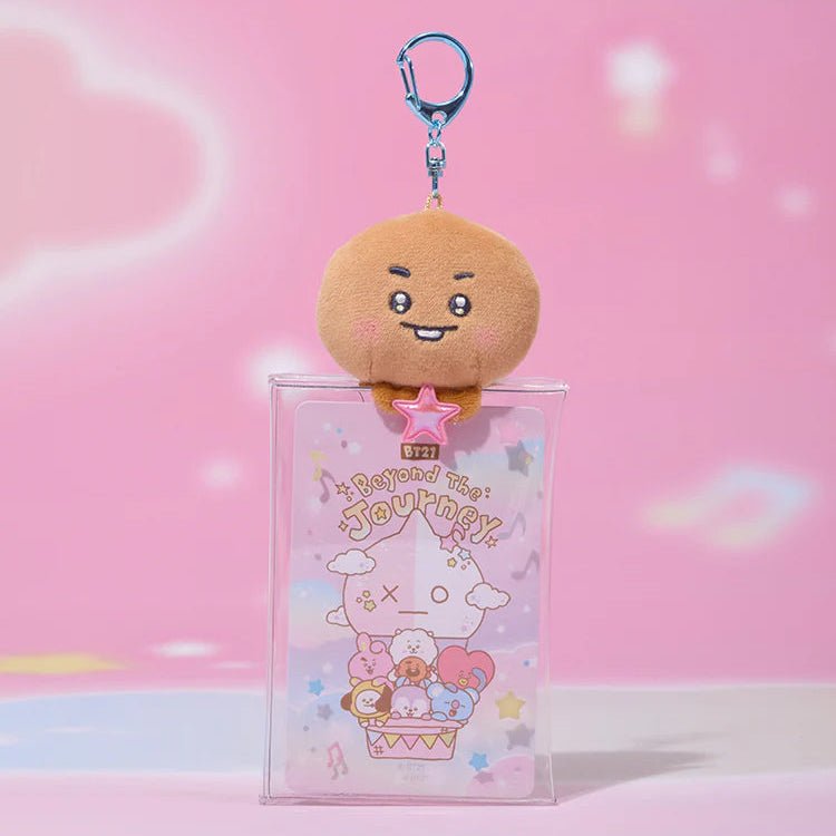 PRE - ORDER BT21 Beyond The Journey Clear Plush Pouch Keyring – merch  (Suga = Shooky / / ) | HobiEgo K - pop Shop