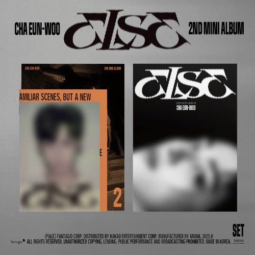 PRE - ORDER CHA EUNWOO 2nd Mini Album ELSE – album (FORM 1 / / ) | HobiEgo