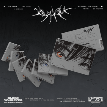 CLOSE YOUR EYES 3rd Mini Album Blackout (Eyes Version) – album 8800340035081 (Jeon Minwook / / ) | HobiEgo