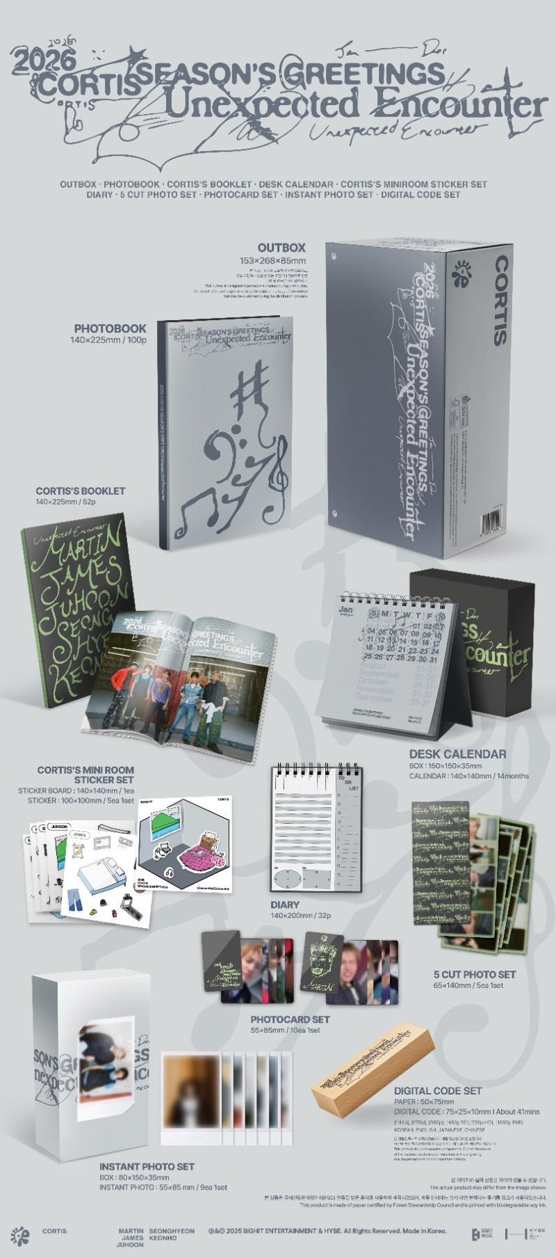 PRE - ORDER CORTIS 2026 Season's Greetings – album ( / / ) | HobiEgo