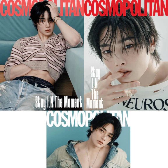 PRE - ORDER Cosmopolitan Magazine 2025 December 2025 STRAY KIDS I.N – merch (A / / ) | HobiEgo