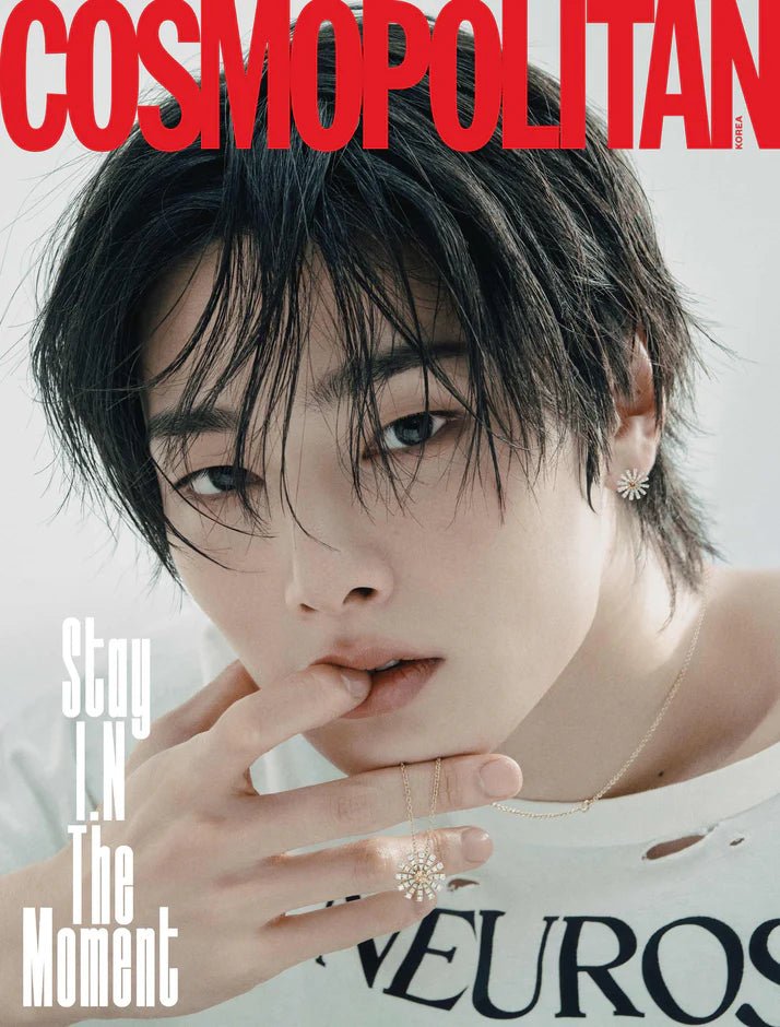 PRE - ORDER Cosmopolitan Magazine 2025 December 2025 STRAY KIDS I.N – merch (B / / ) | HobiEgo