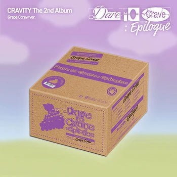 PRE - ORDER CRAVITY 2nd Full Album Dare to Crave Epilogue (Grape Ccrew Limited Version) – album ( / / ) | HobiEgo