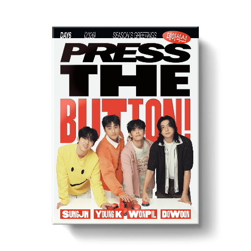 PRE - ORDER DAY6 2026 Season's Greetings PRESS THE BUTTON – album ( / / ) | HobiEgo