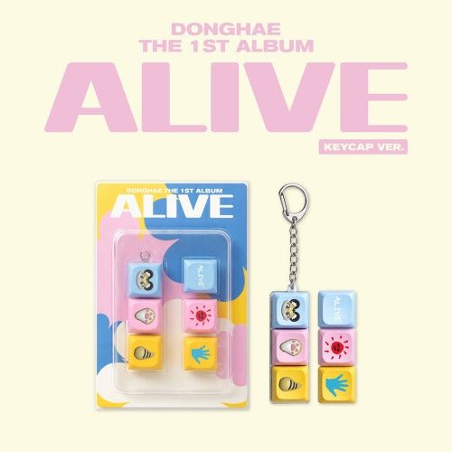 PRE - ORDER DONGHAE 1st Full Album ALVIE (Keycap Version) – album  ( / / ) | HobiEgo K - pop Shop