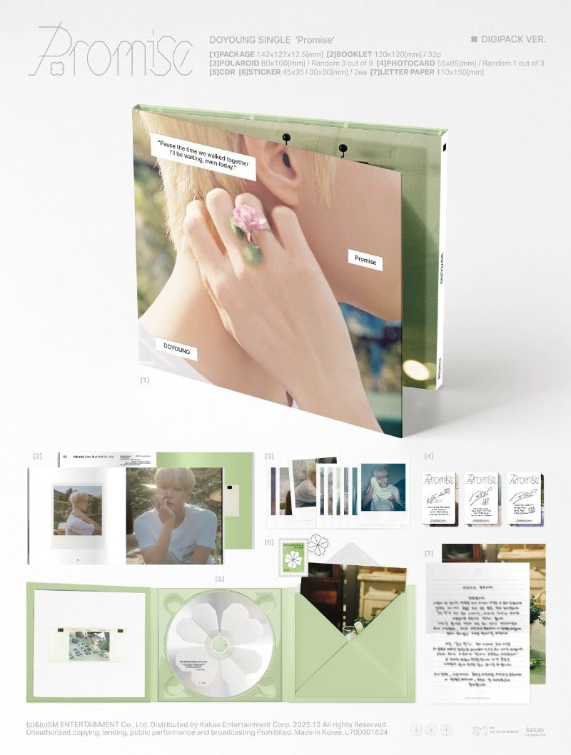 DOYOUNG Single Album Promise (DIGIPACK Version) – album 8804775459092 ( / / ) | HobiEgo