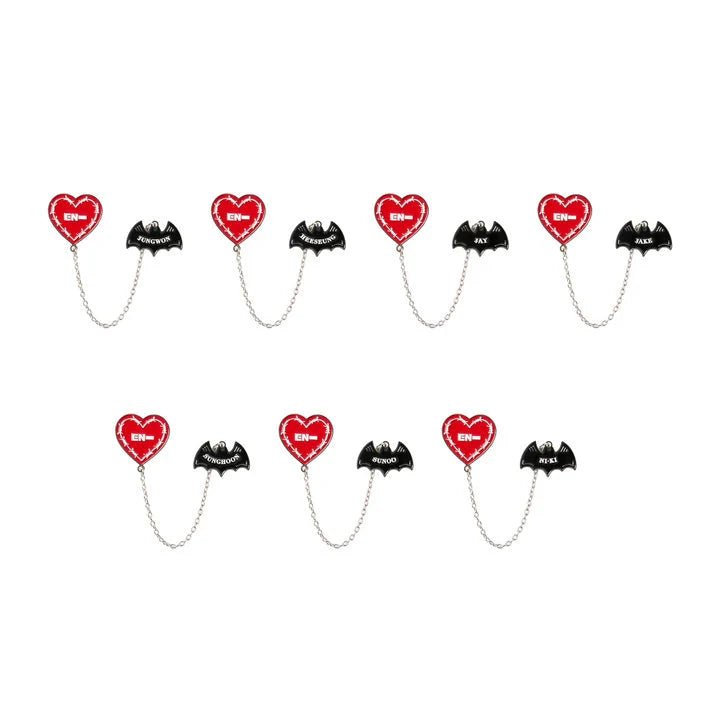 PRE - ORDER ENHYPEN - HOUSE OF VAMPIRE OFFICIAL MD PIN BADGE – merch  (Jungwon / / ) | HobiEgo K - pop Shop