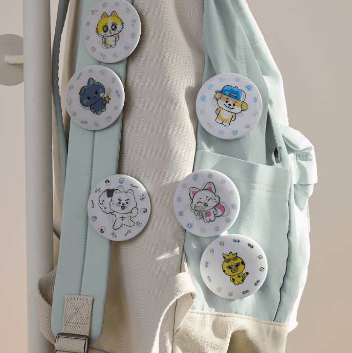 PRE - ORDER ENHYPEN MD ENCHIN Can Badge – merch  (Wonchu - Jungwon / / ) | HobiEgo K - pop Shop