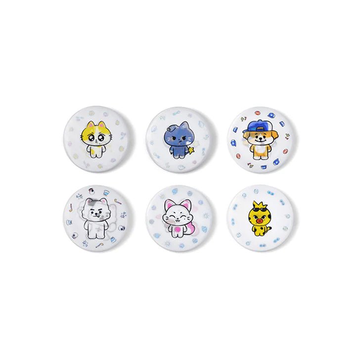 PRE - ORDER ENHYPEN MD ENCHIN Can Badge – merch  (Wonchu - Jungwon / / ) | HobiEgo K - pop Shop