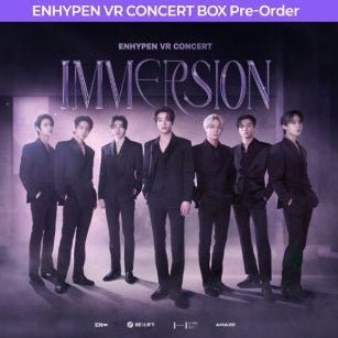 PRE - ORDER ENHYPEN VR Concert Box IMMERSION Package – merch  ( / / ) | HobiEgo K - pop Shop