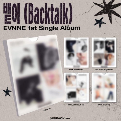 PRE - ORDER EVNNE 1st Single Album 뱉어 (Backtalk) (Dogopack Version) Random – album  ( / / ) | HobiEgo K - pop Shop