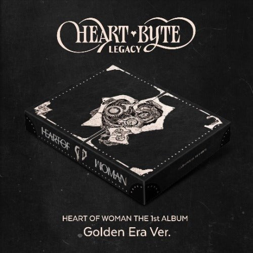 PRE - ORDER HEART OF WOMAN 1st Album Heart Byte : LEGACY (Golden Era Version) – album  ( / / ) | HobiEgo K - pop Shop