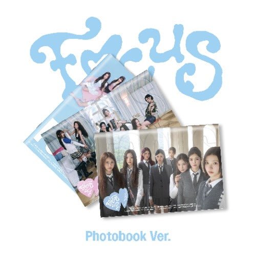 PRE - ORDER Hearts2Hearts 1st Mini Album FOCUS – album (A / / ) | HobiEgo