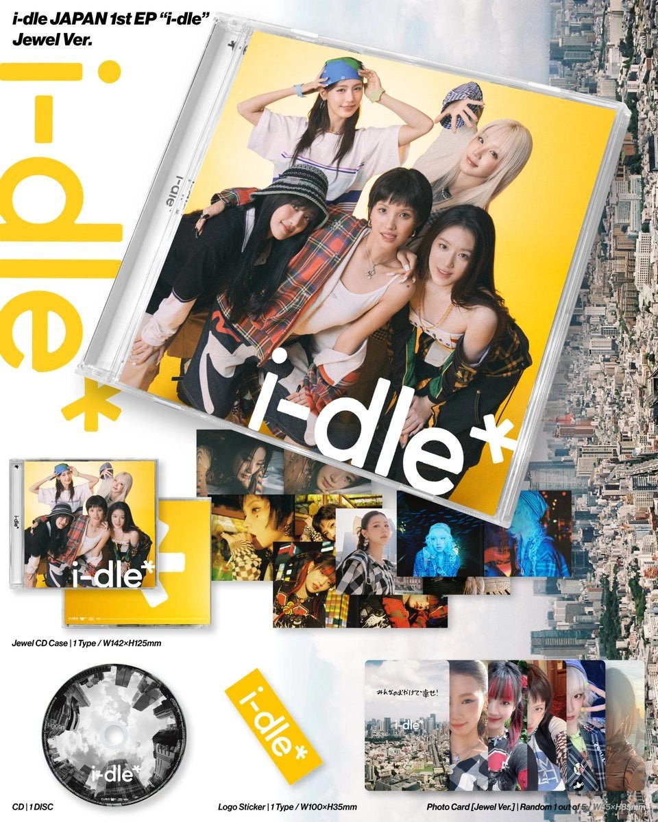 PRE - ORDER i - dle JAPAN 1st EP (Jewel Edition) – album ( / / ) | HobiEgo