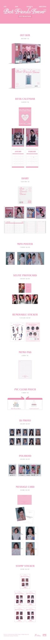 PRE - ORDER ITZY 2026 Season's Greetings Best Friends Forever – album ( / / ) | HobiEgo