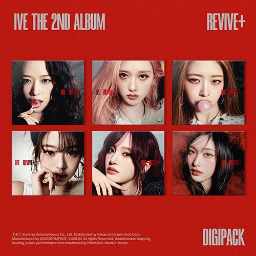 PRE - ORDER IVE 2nd Album REVIVE+ (Digipack Version) (Limited) – album  ( / / ) | HobiEgo