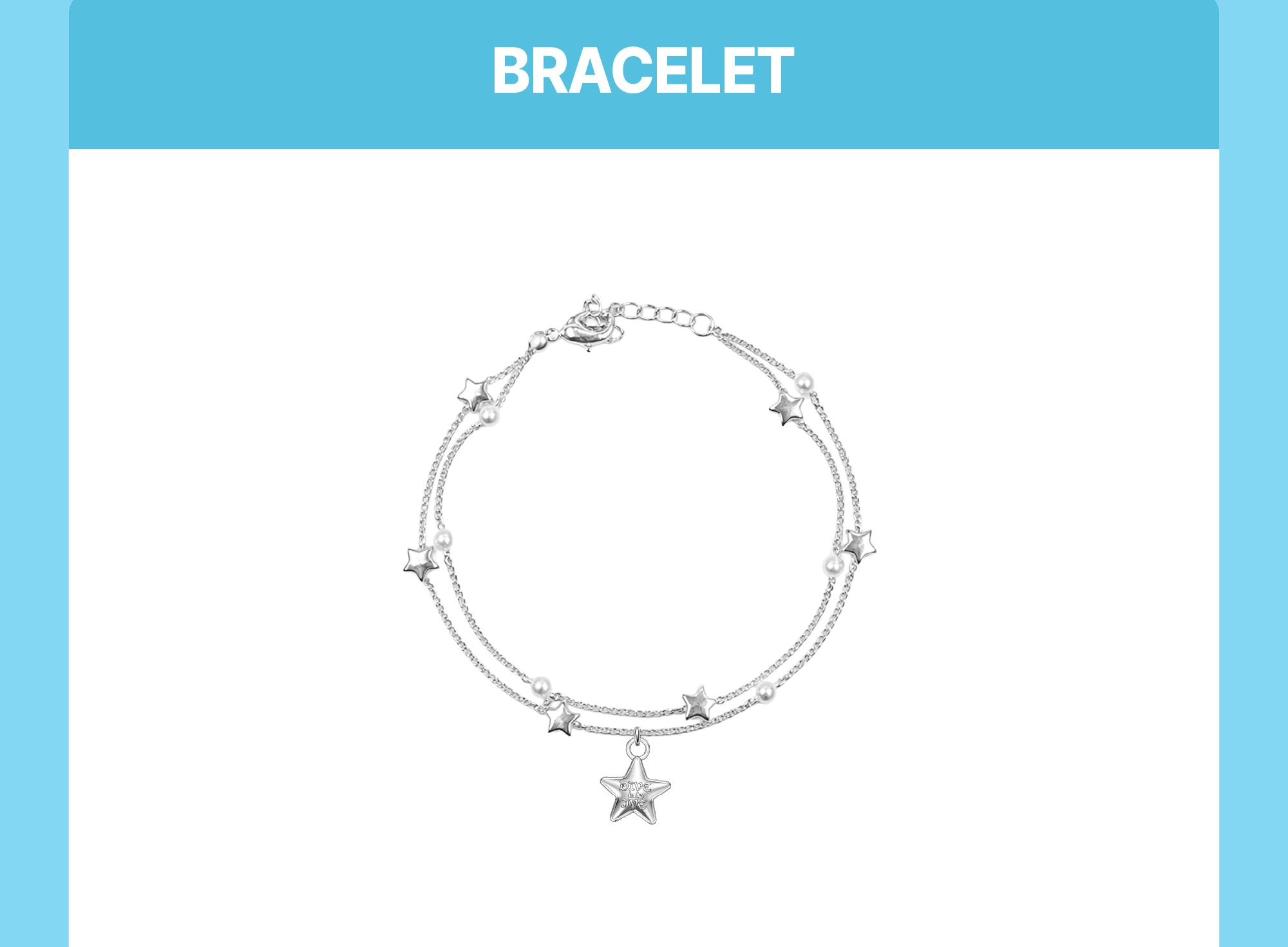 PRE - ORDER IVE The 4th Fan Concert DIVE Into IVE Bracelet – merch  ( / / ) | HobiEgo K - pop Shop