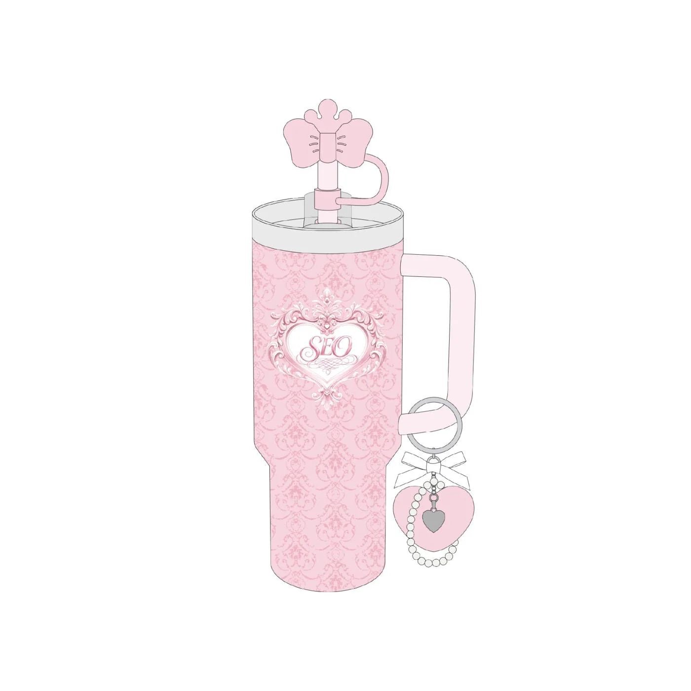 PRE - ORDER IVE The 4th Fan Concert DIVE Into IVE Tumbler – merch  ( / / ) | HobiEgo K - pop Shop