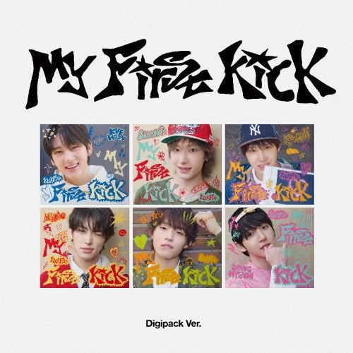 PRE - ORDER KickFlip 4th Mini Album My First Kick (Digipack Version) – album  (Kyehoon / / ) | HobiEgo K - pop Shop